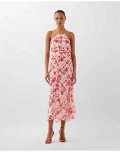 Миди-платье со съемными рукавами, мультиколор Scalpers