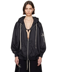 Чемпионская версия худи Jason's большого размера, черный Rick owens