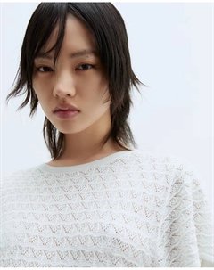 Кофта с коротким рукавом в стиле манга, белый Сфера