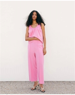 Прямые брюки, розовый Сфера