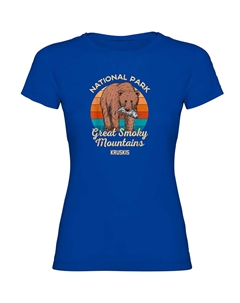 Футболка с коротким рукавом Great Smoky Mountains, синий Kruskis