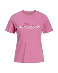 Футболка с коротким рукавом Amy Reg JJXX, розовый Jack & jones