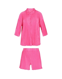 Короткий пижамный комплект, светло-розовый Faina
