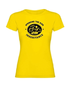 Футболка с коротким рукавом Inheritance, желтый Kruskis