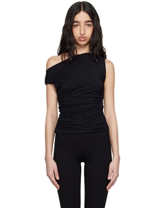 Топ с буфами Luca, черный Rag & bone