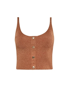 Вязаный топ, карамельный Faina