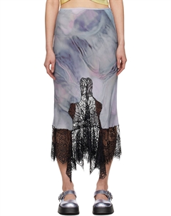 Юбка миди Hiss, цвет oil mold Collina strada