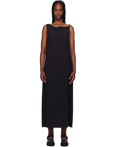 Разрезное макси-платье, черный Y-3