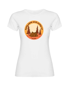 Футболка с коротким рукавом Camp On, белый Kruskis