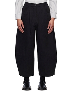 Трубчатые брюки с изогнутым кроем, черный Cordera