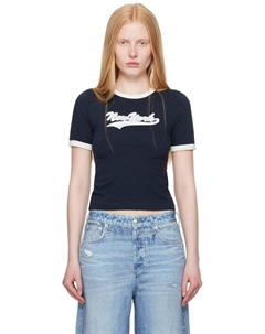 Футболка с кружевными вставками из мика, цвет sal Rag & bone