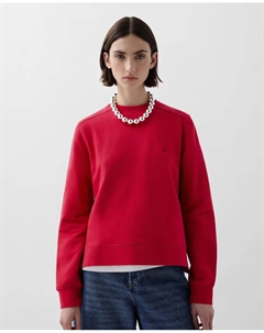 Женская хлопковая худи обычного кроя, красный Scalpers