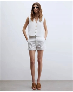 Шорты Short básico liso, белый Сфера