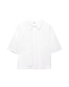 Блуза, белый Pull & bear