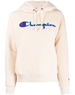 Флисовое худи с логотипом Champion