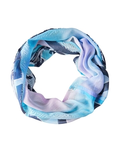 Шарф-труба, темно-синий Cecil