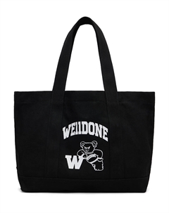 Винтажная холщовая сумка Varsity, черный We11done