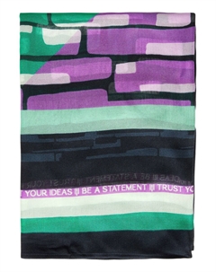 Платок, цвет marine blue/Turquoise Cecil