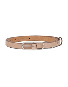 Детский округлый реверсивный пояс, цвет cappucino suede Rag & bone