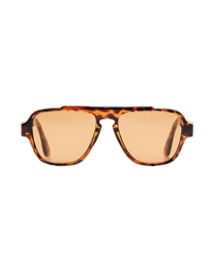 Солнцезащитные очки, цвет Caramel/Cognac/Dark brown Bershka