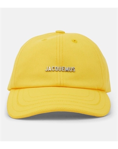 Бейсболка La Casquette Rond из твила, желтый Jacquemus