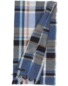 Шарф, пятнистый синий Bugatti