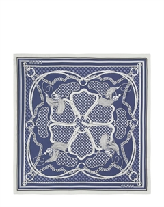 Платок Phoebe, темно-синий Guess