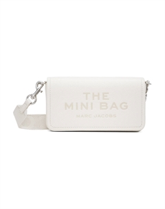 Кожаная мини-сумка, цвет cotton Marc jacobs