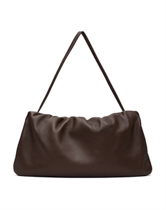 Большая сумка-мешок Bourse, коричневый The row