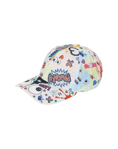 Бейсболка Pop Eyetheme, белый Mymo