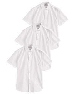 Рубашка на пуговицах классического кроя, белый Next