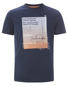 Рубашка Arnoheld, темно-синий Jan vanderstorm