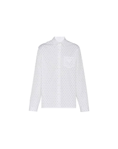 Рубашка мужская белая, белый Prada