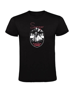 Футболка с коротким рукавом Summer Reeducation Camp, черный Kruskis