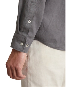 Рубашка на пуговицах классического кроя, серый Marc o'polo