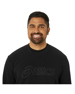 Толстовка спортивная, черный Asics