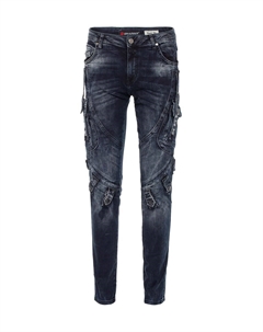 Обычные джинсы-карго Rally, темно-синий Cipo&baxx