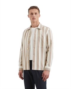 Рубашка на пуговицах классического кроя, светло-коричневый Marc o'polo