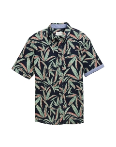 Рубашка на пуговицах Comfort fit, цвет marine blue/Turquoise Tom tailor