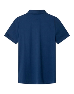 Поло с коротким рукавом Pima, синий Hackett