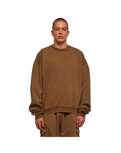 Толстовка Acid Washed, коричневый Urban classics