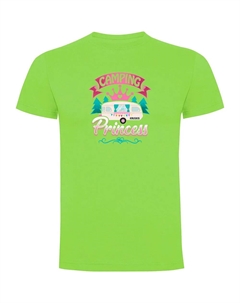 Футболка с коротким рукавом Camping Princess, зеленый Kruskis