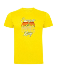 Футболка с коротким рукавом Camper King, желтый Kruskis
