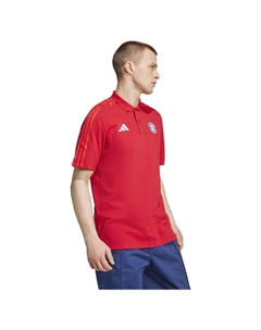 Поло с коротким рукавом FC Bayern Munich 24/25 DNA, красный Adidas