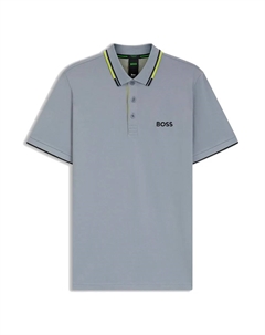 Поло с коротким рукавом Paddy Pro, серый Boss