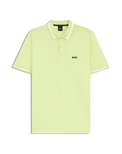 Поло с коротким рукавом Paddy, зеленый Boss