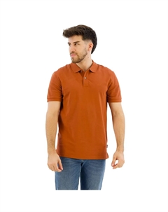 Поло с коротким рукавом Pallas 01, оранжевый Boss