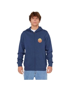 Толстовка Wettie Passage Icon full zip, синий Rip curl