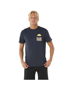 Футболка с коротким рукавом Sun Soaker Pocket, синий Rip curl