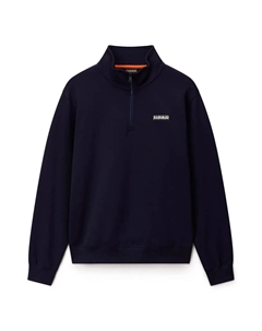 Толстовка Small Box half zip, синий Napapijri